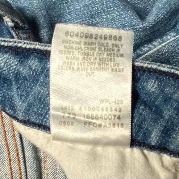 Levi's Low Boot Cut 545 Jeans Light Wash Size 14 Medium - Picture 8 of 14